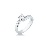 Ringe Mirco Visconti Dame in Weißgold Diamante 0.70 Ct AL432/60 - AL432/60